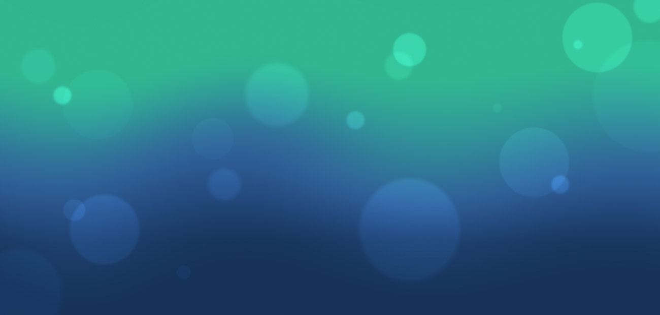blue and green